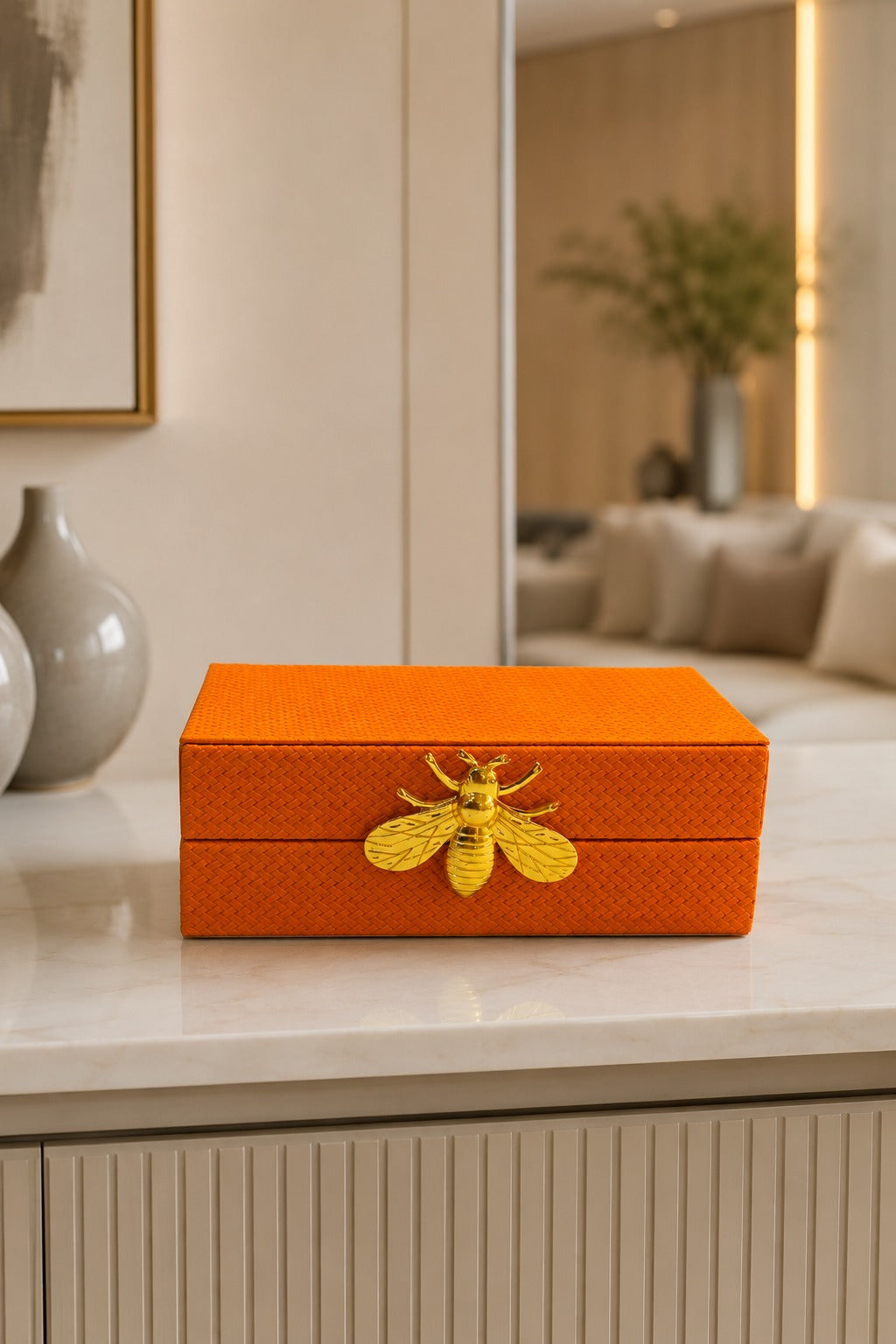 CAIXA DECORATIVA ABEILLE - 20x12