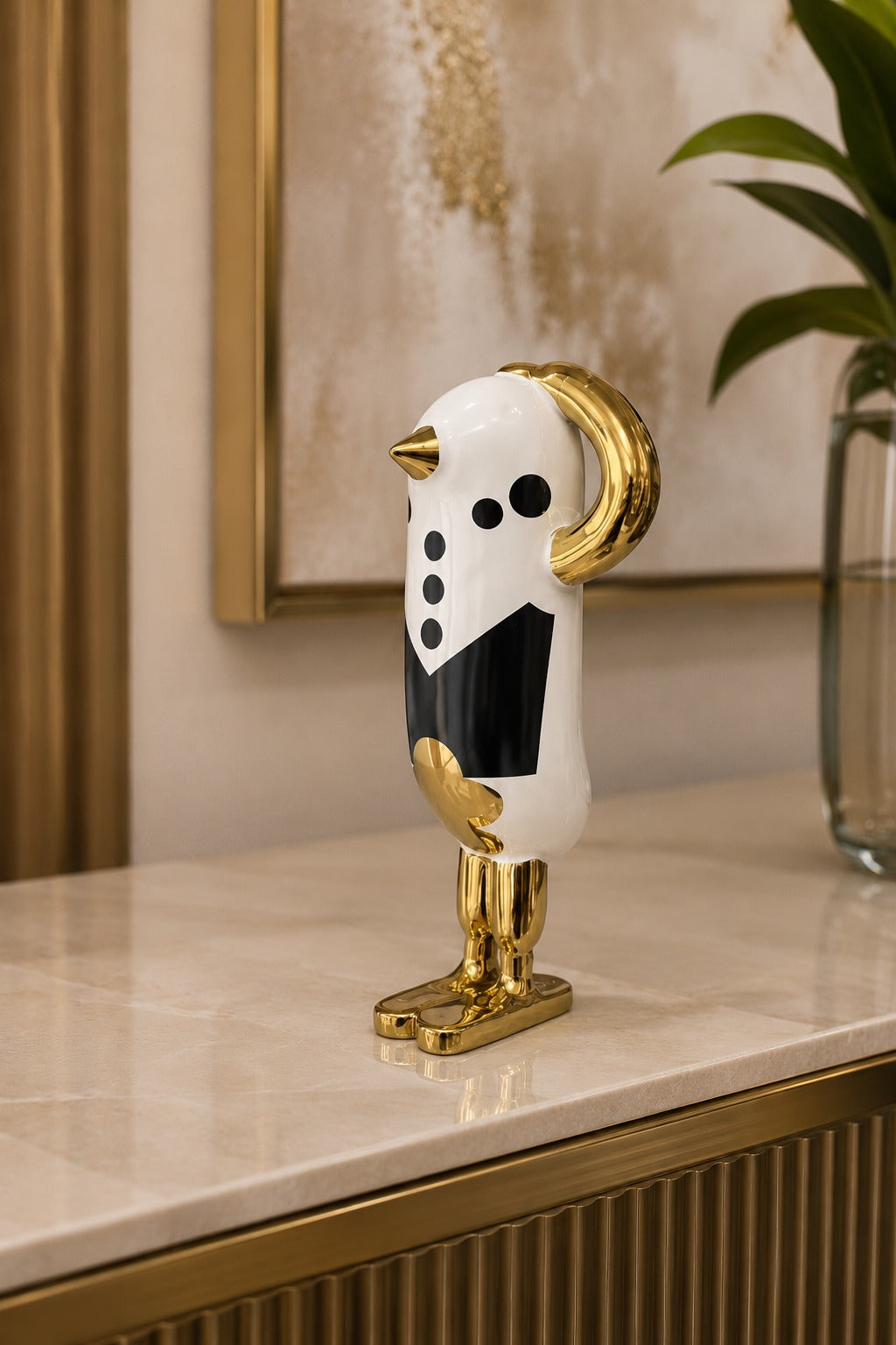 ESCULTURA MAESTRO PINGUIN - 23x9