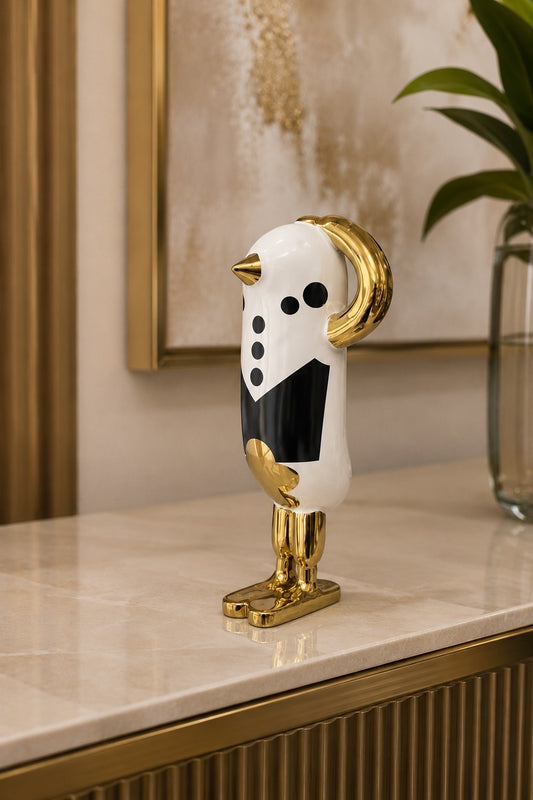 ESCULTURA MAESTRO PINGUIN - 23x9