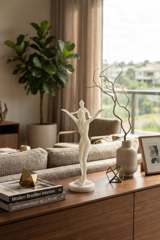 ESCULTURA ORIGEM DO AFETO - 33x16