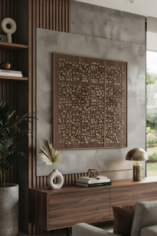 QUADRO MOSAICO URBANO - 80x80