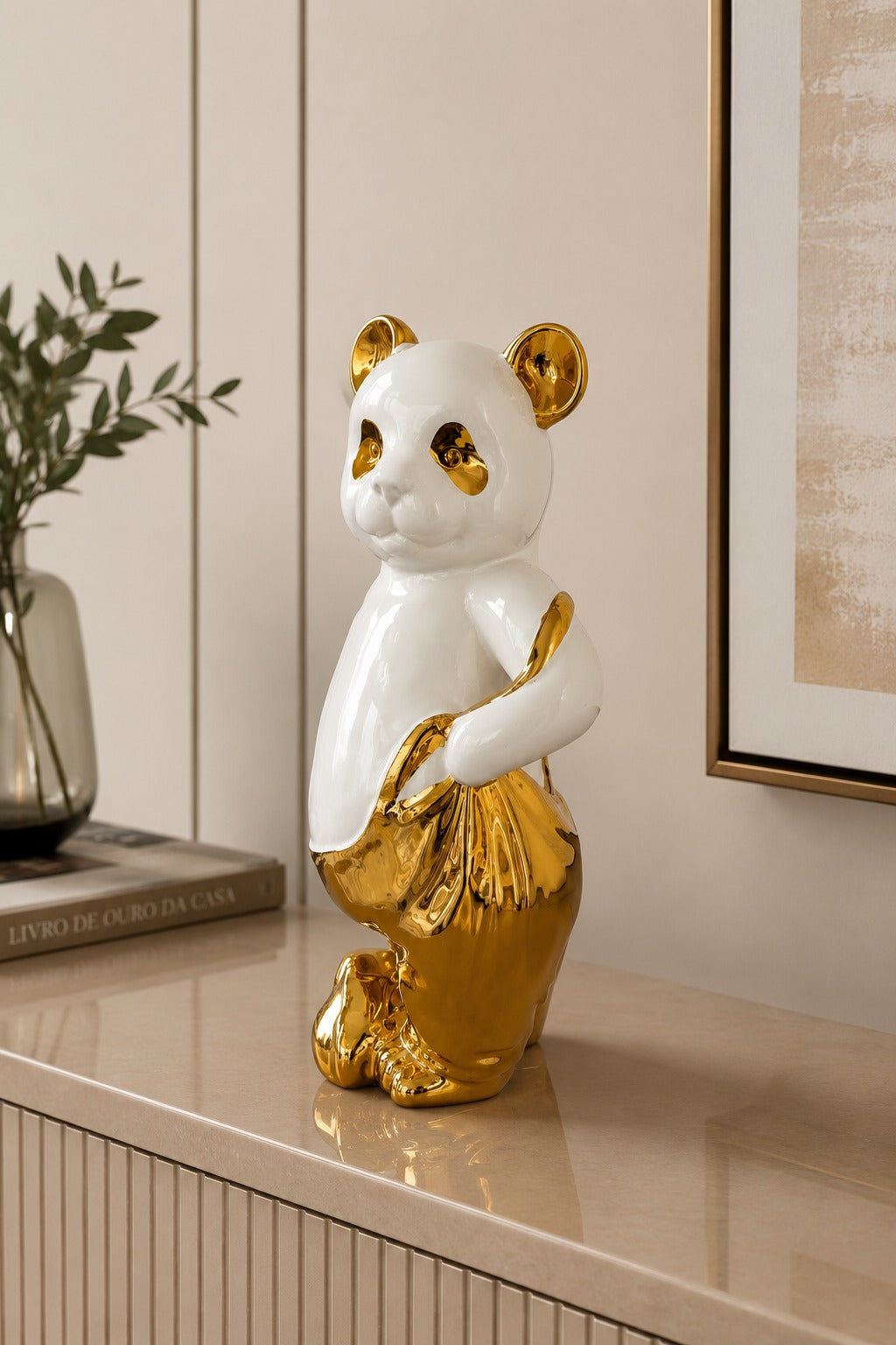 ESCULTURA PANDA - 34x13