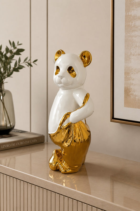 ESCULTURA PANDA - 34x13