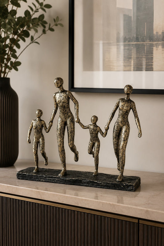 ESCULTURA FAMILIA ETERNA - 37x31