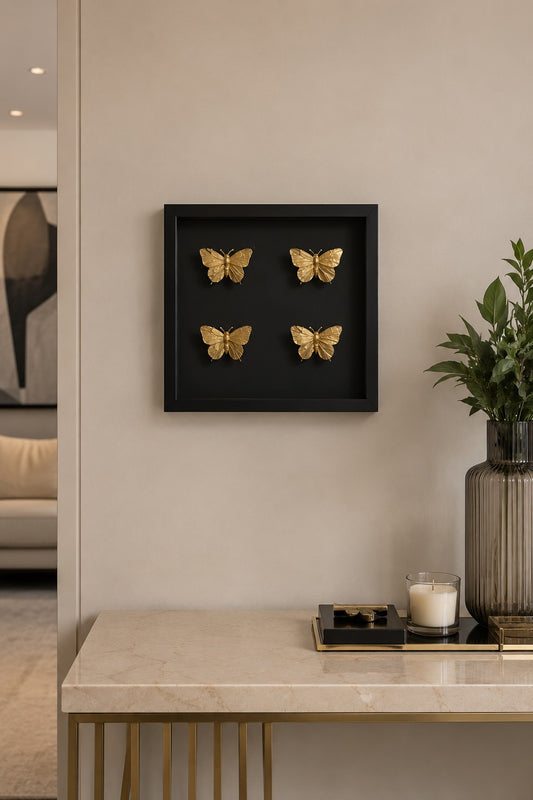QUADRO BORBOLETAS DE VERSAILLES - 30x30
