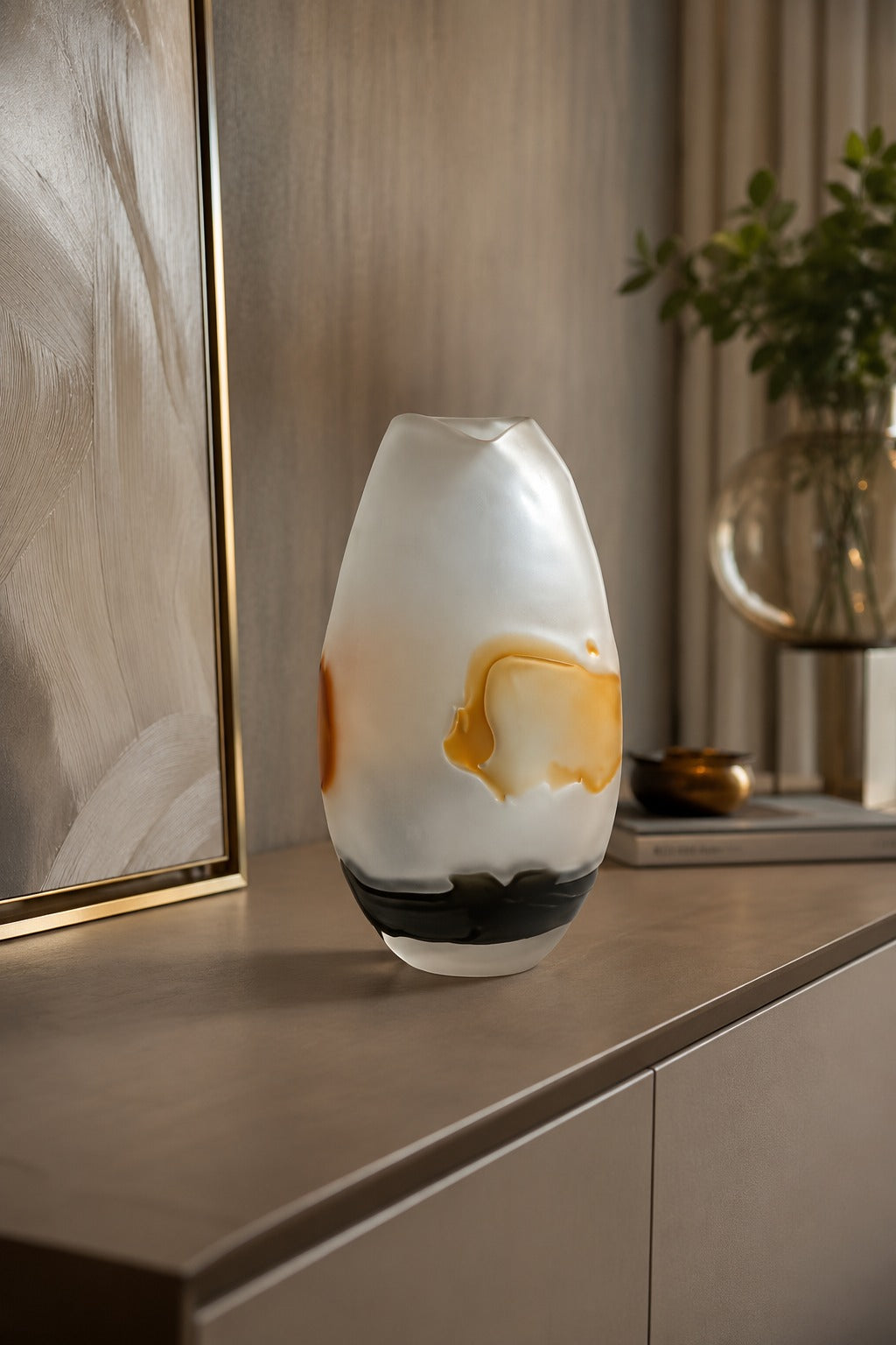 VASO EM VIDRO ARPOADOR - 30x14