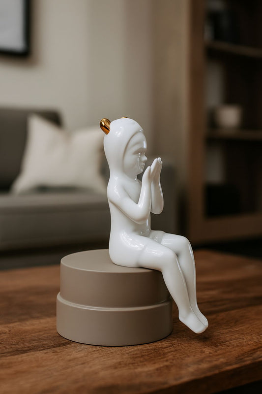 ESCULTURA NIÑO - 21x14