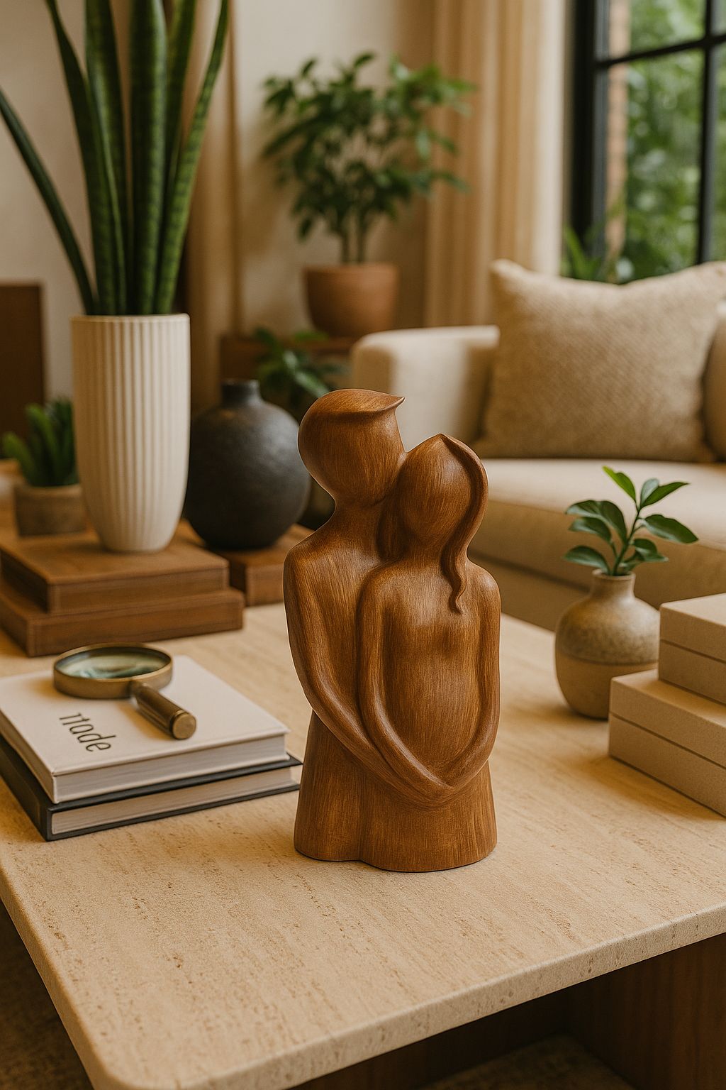 ESCULTURA UNIÃO - 26x13