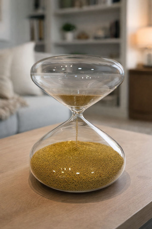 AMPULHETA YELLOW TIME - 15x12