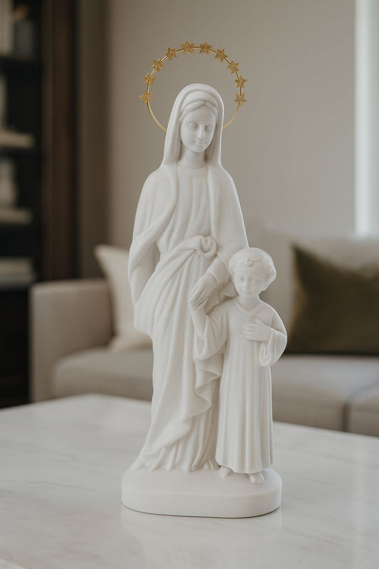 ESCULTURA MARIA PASSA NA FRENTE - 31x12