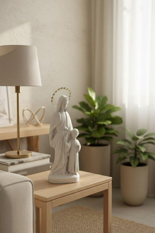 ESCULTURA MARIA PASSA NA FRENTE - 31x12