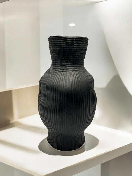 VASO NERO - 15X15X33
